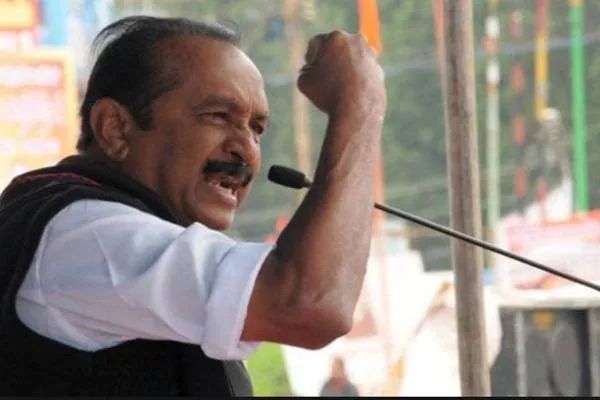 vaiko enter in parliament?